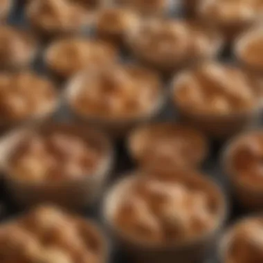 Different types of proofing baskets displayed together.