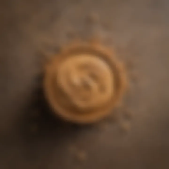 Visual representation of healthy meal plans incorporating peanut butter