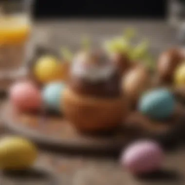 Gourmet Treats for a Festive Easter Gourmet treats and drinks for Easter celebration