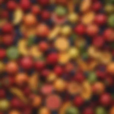 Nutrient-rich Fruits for Optimal Health Colorful assortment of fresh fruits