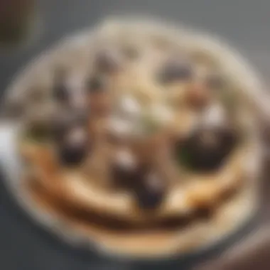 Plate filled with whole grains and legumes