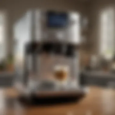 Coffee maker with advanced technology features