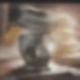 The sleek design of the Breville Cake Mixer showcasing its modern aesthetics and user-friendly interface.