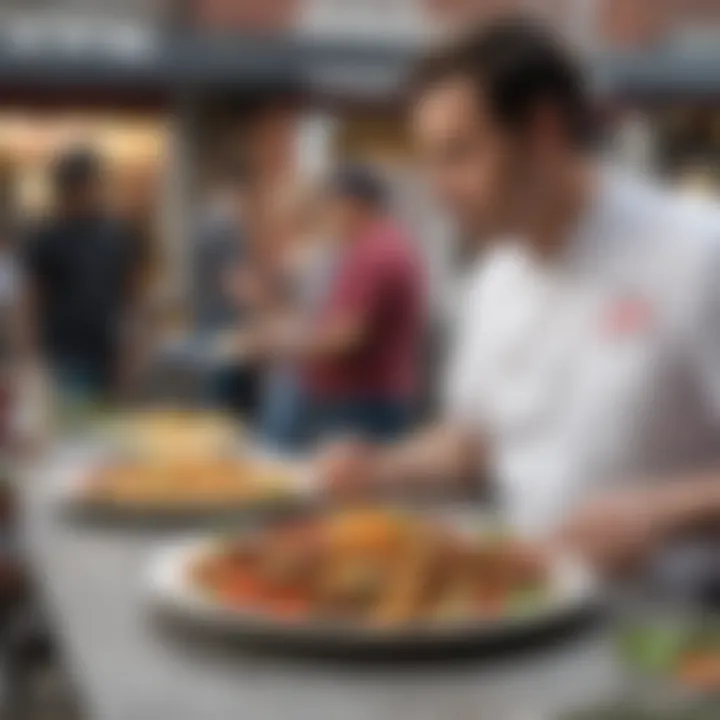 Engaging community events held at Caliente Cab, fostering local connections