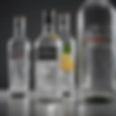Nutritional Comparison of Vodka Soda Nutritional information chart comparing vodka soda to other drinks