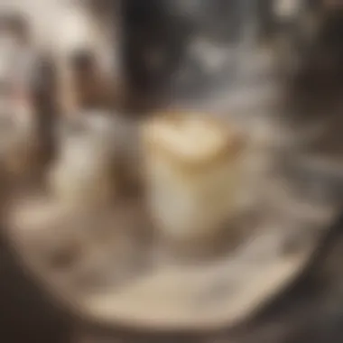 A beautifully crafted cappuccino with latte art