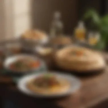 Versatile Dishes with Casabi Flatbread Diverse dishes complemented by Casabi flatbread