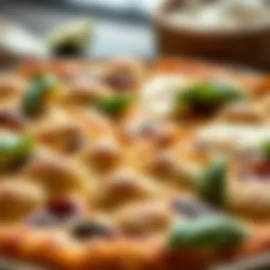 Perfectly Cooked Cauliflower Crust Golden-brown crust showcasing perfect texture