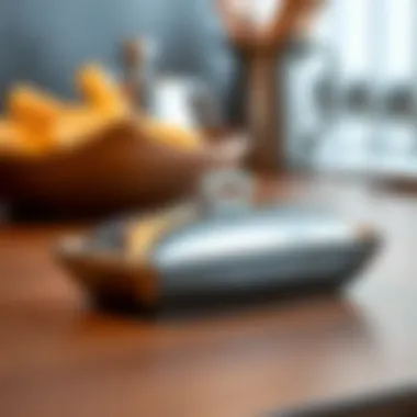 Modern Stainless Steel Butter Dish Modern stainless steel butter dish with sleek lines