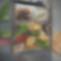 Vibrant assortment of fresh produce for meal prep