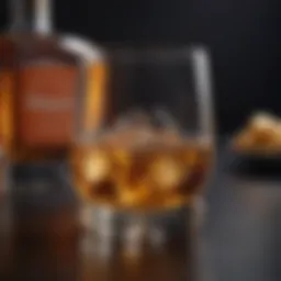 Elegant whisky glasses showcasing Scotch