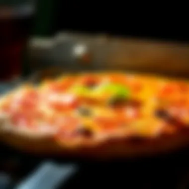 Golden Neapolitan Pizza Fresh from the Oven A beautifully baked Neapolitan pizza fresh out of the oven, highlighting the crust's golden color.