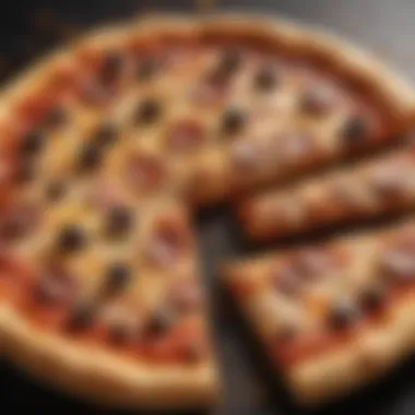 Global Pizza Styles An artistic representation of different pizza styles from around the world.