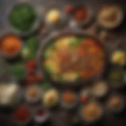 Dinnerly meal kit showcasing fresh ingredients