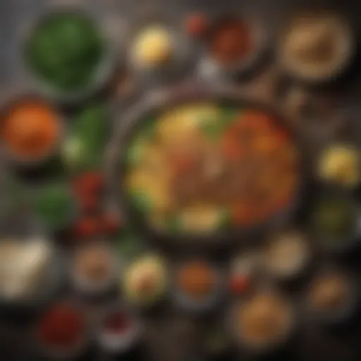 Dinnerly meal kit showcasing fresh ingredients