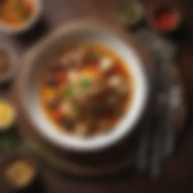 Cultural Flavors in Nutritious Meals A beautifully plated dish showcasing cultural ingredients.