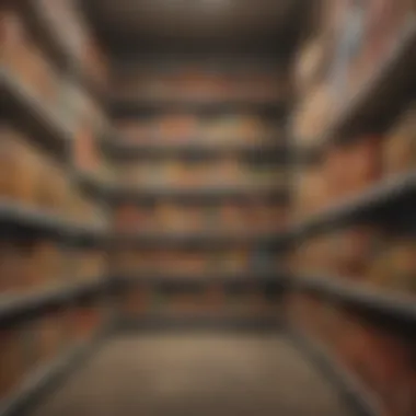 Innovative stacking containers for maximizing pantry space.