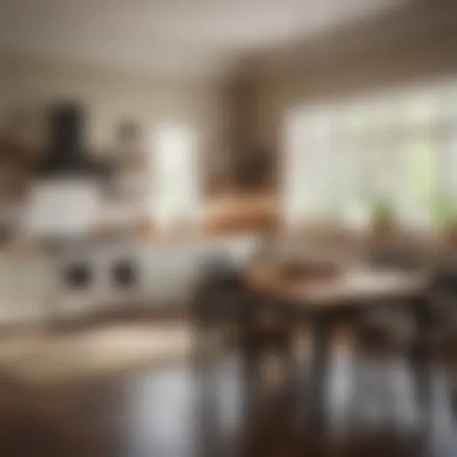 Elegant kitchen setup for culinary exploration