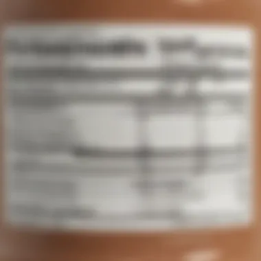 Understanding Nutritional Values of Protein Powders Nutritional information displayed on a protein powder label