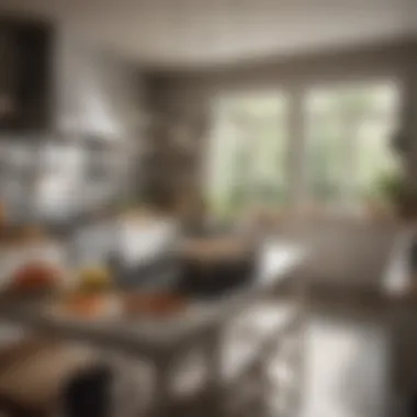 Inspiring Cooking Environment A serene cooking space designed for learning