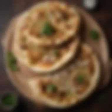 Variations of naan showcasing creativity