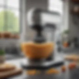 Sleek design of the Breville Scraper Mixer Pro