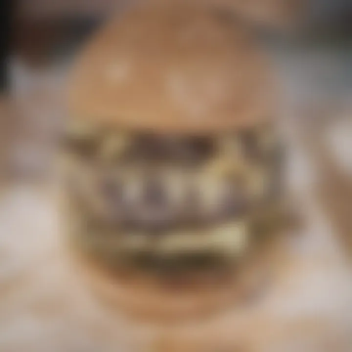 Vibrant burger bar interior with lively atmosphere