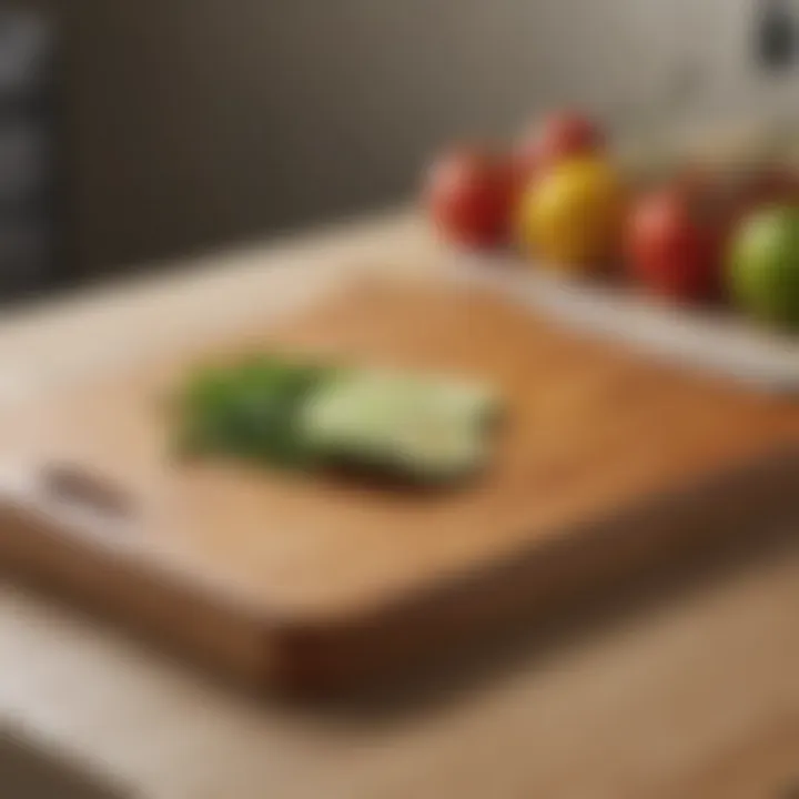 Comparison of glass cutting boards with wooden and plastic alternatives