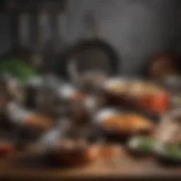 A variety of cookware showcasing different materials and designs