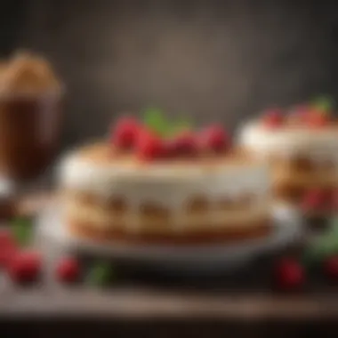 An elegant display of delicious desserts made with an Instant Pot