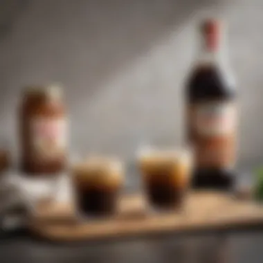 At-Home Crafting of Irish Cream Cold Brew Creative at-home preparation setup for Irish Cream Cold Brew