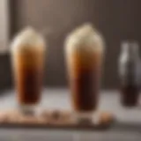 Rich Irish Cream Cold Brew beverage with a frothy finish
