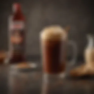 Seasonal Appeal of Irish Cream Cold Brew Seasonal display of Dunkin's Irish Cream Cold Brew
