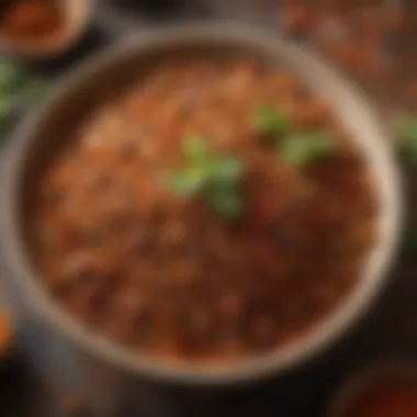 Crafted Taco Seasoning Blend Homemade taco seasoning blend in a rustic bowl
