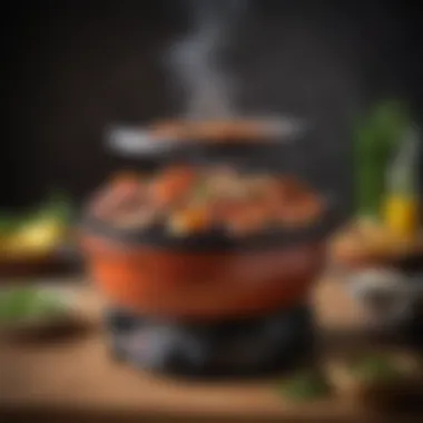 Gourmet Delights with Kamado Joe Delicious food prepared with Kamado Joe accessories
