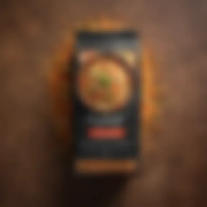 A nutritional label highlighting the benefits of Flavo Rice Seasoning.