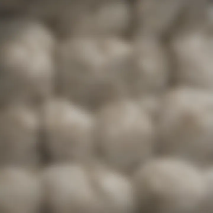 An assortment of gluten-free flours used in cheese bread recipes