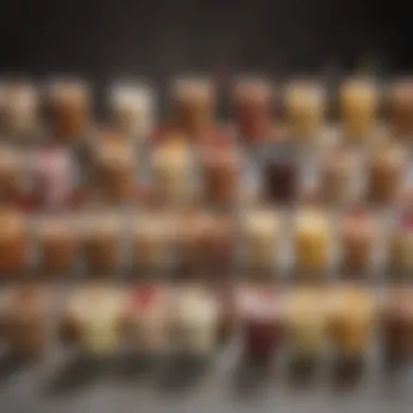 Diverse Shake Recipes for Every Palate A collection of healthy shake recipes displayed on a table
