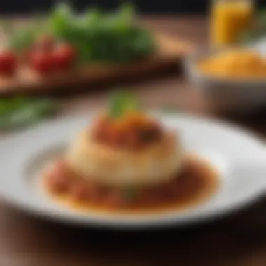 A beautifully plated signature dish representing Lula's unique culinary philosophy.