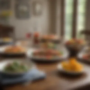 Creating a Healthy Dining Atmosphere An elegant table setting for a healthy dining experience.