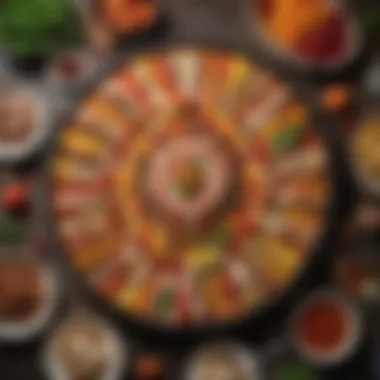 The Artistry Behind Mixto Food Presentation An artistic display of a mixto food platter