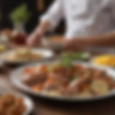 Regional Influences in Mixto Culinary Traditions A diverse group of dishes representing regional mixto variations