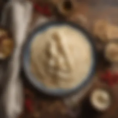 A Glimpse of Authentic Norwegian Lefse Traditional Norwegian lefse with fresh ingredients