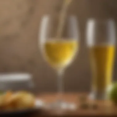 The Golden Charm of Olive Garden Moscato A glass of Olive Garden Moscato showcasing its golden hue
