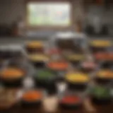 A variety of premium cookware materials