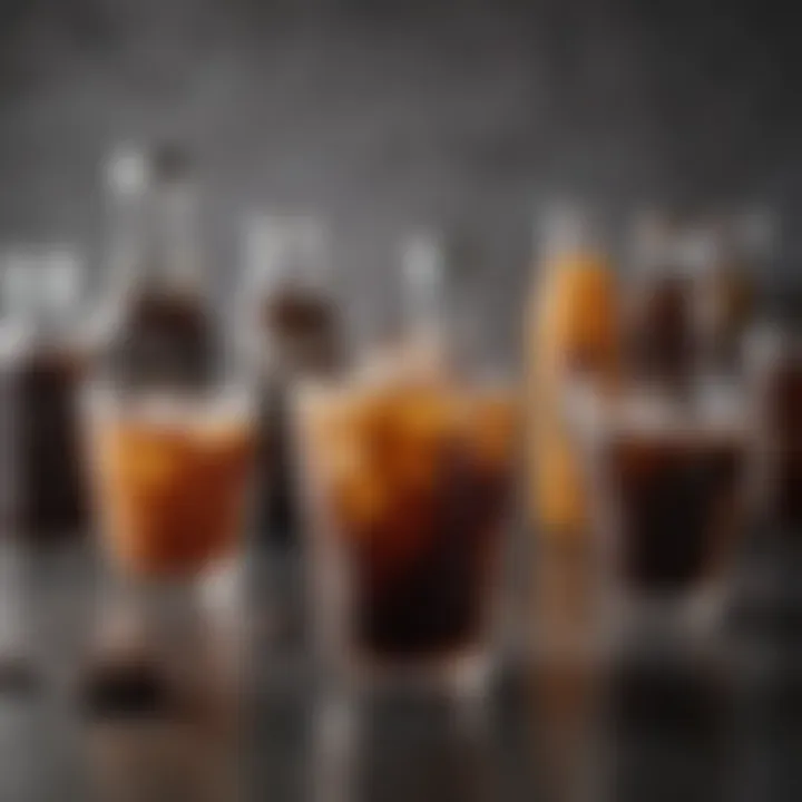 Infographic showcasing cold brew flavor profiles