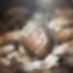 Traditional Irish soda bread loaf