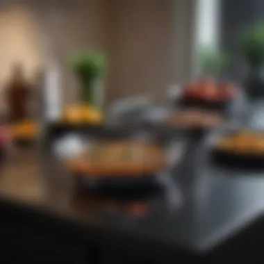 Advanced Features of a Luxury Induction Cooktop Luxury induction cooktop with advanced features