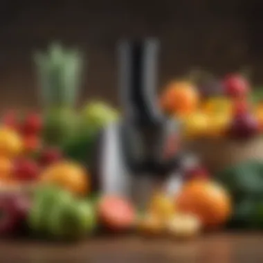 Fresh Produce for Nutrient-Rich Juicing Fresh fruits and vegetables ready for juicing