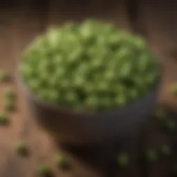 Nutritional profile of peas in a keto diet